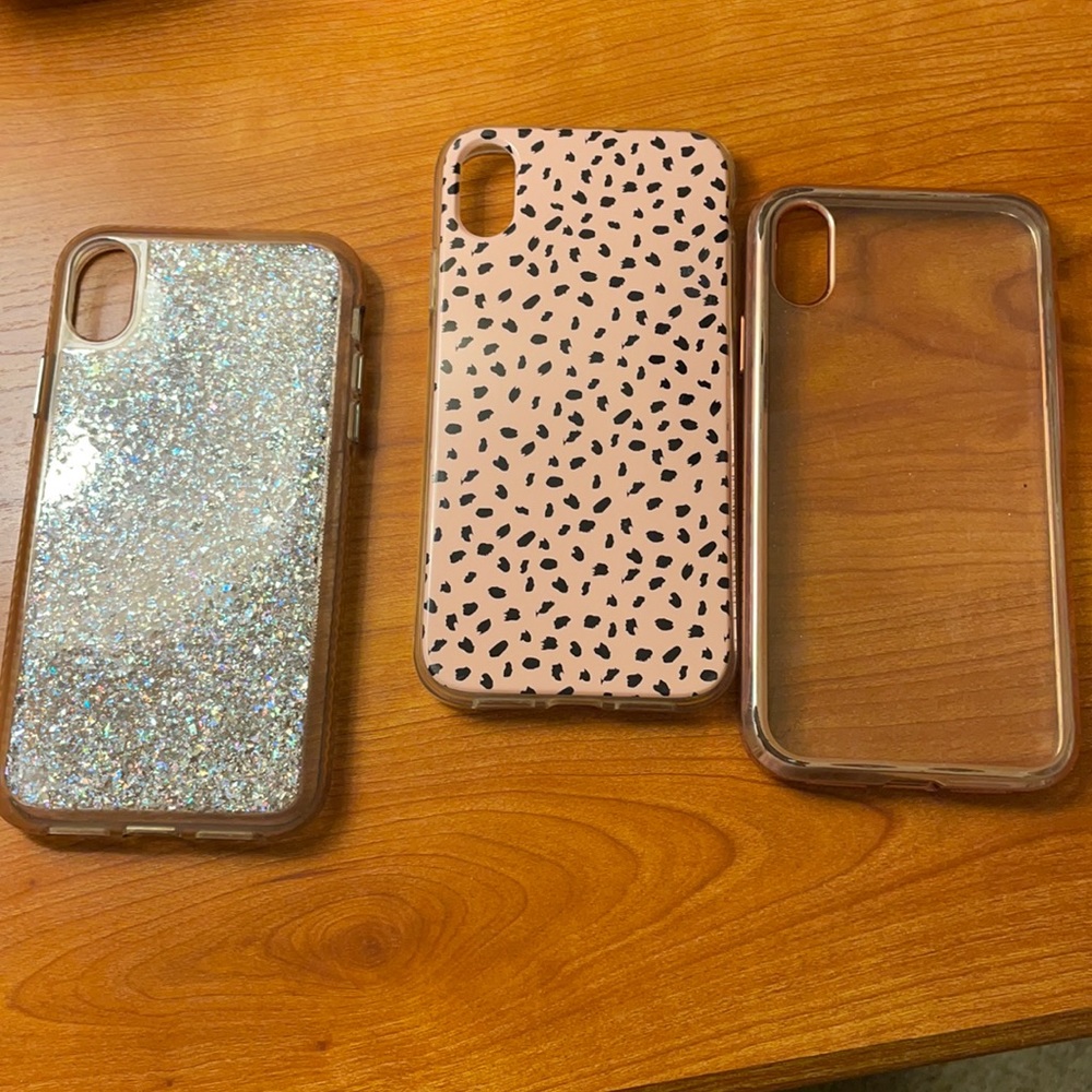 3 pack silicon iPhone XR cases